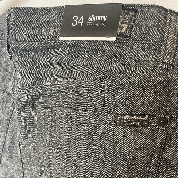 Brand-new 7 for mankind pants size 34 - Picture 2 of 6